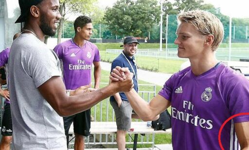 «Nye Ødegaard»: Dukket opp i Canada med topptrent overarm
