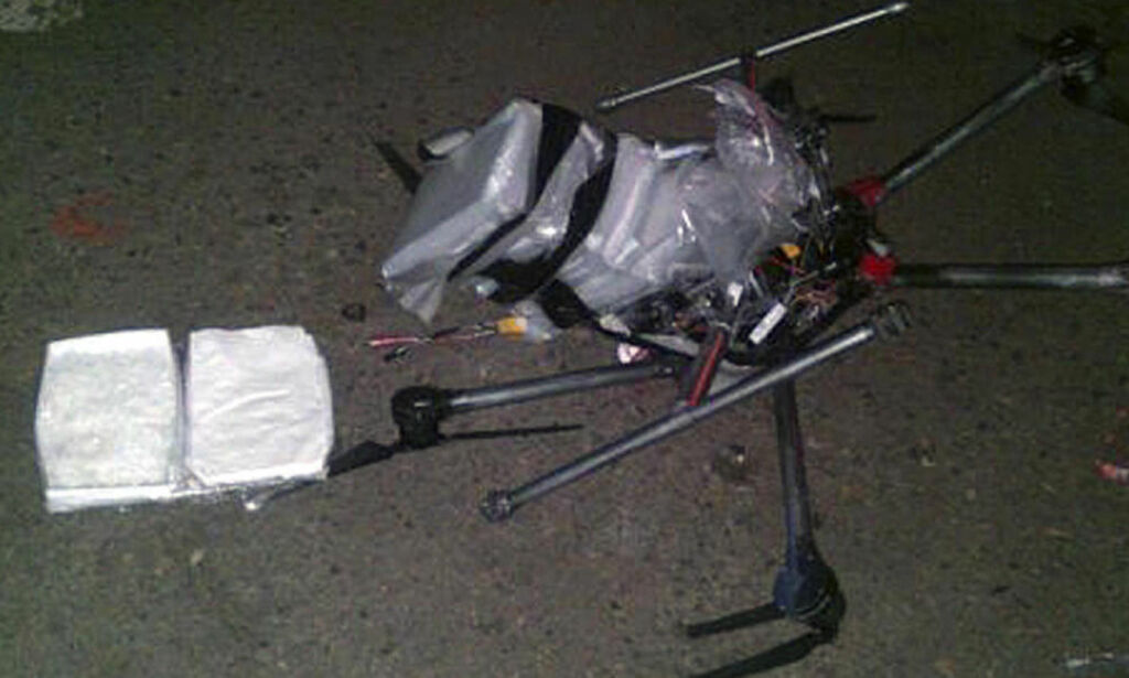 Brukte drone til å smugle narkotika fra Mexico til USA. Det gikk ikke helt som planlagt