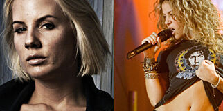 Shakira gikk for norske Inas sang