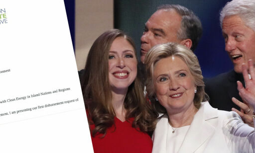 Regningene som viser norsk Clinton-støtte