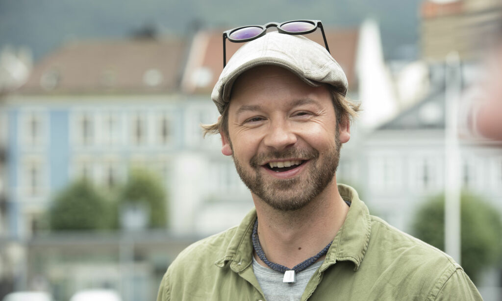 Bergen 20160823.
Petter Nyquist fra "Petter uteligger" på TV2s høstlansering.
Foto: Marit Hommedal / NTB scanpix