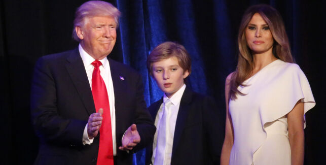 Melania Trump og sønnen blir boende i New York