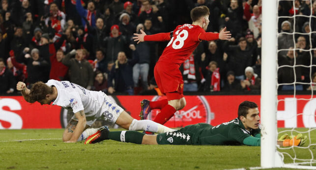 Her blir Ben (17) Liverpools yngste målscorer noensinne