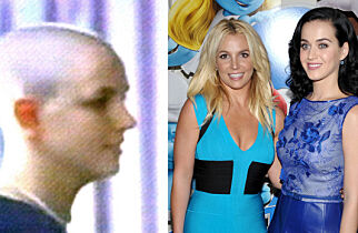Katy Perry gjorde narr av Britneys sammenbrudd