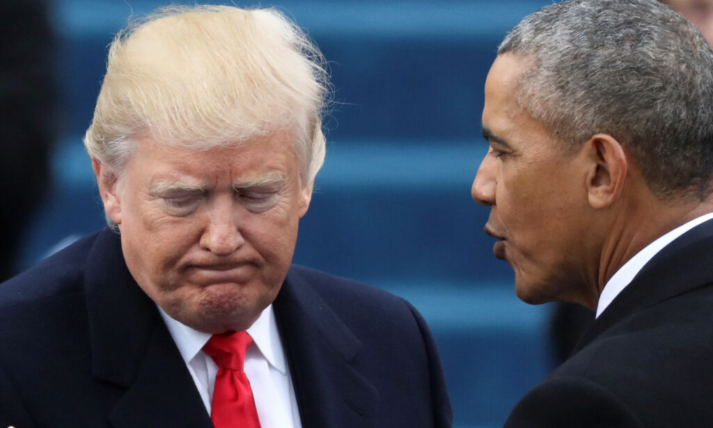 Historien bak det iskalde forholdet mellom Trump og Obama