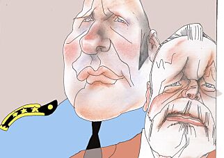 Politihuset var ikke stort nok for både Eirik Jensen og Einar Aas