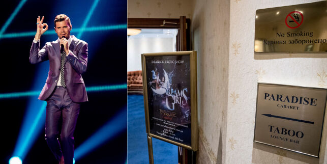 Sveriges Eurovision-håp bor på strippeklubb-hotell: - Dette er noe som er fremmed for oss
