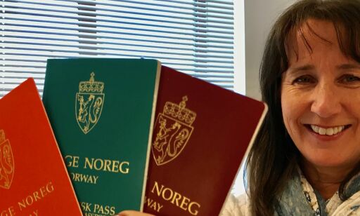 Dette betyr fargen på passet ditt