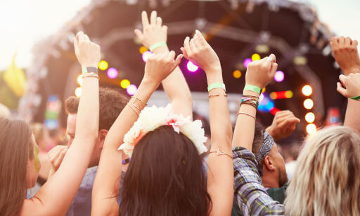 Ble det mye alkohol og usunn mat på festivalen?