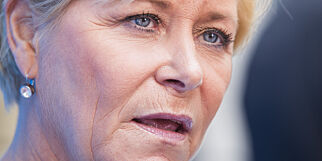 Oslo 20170623.
Partileder Siv Jensen i Frp oppsummerer det politiske halvåret på en pressekonferanse i Oslo fredag.
Foto: Håkon Mosvold Larsen / NTB scanpix