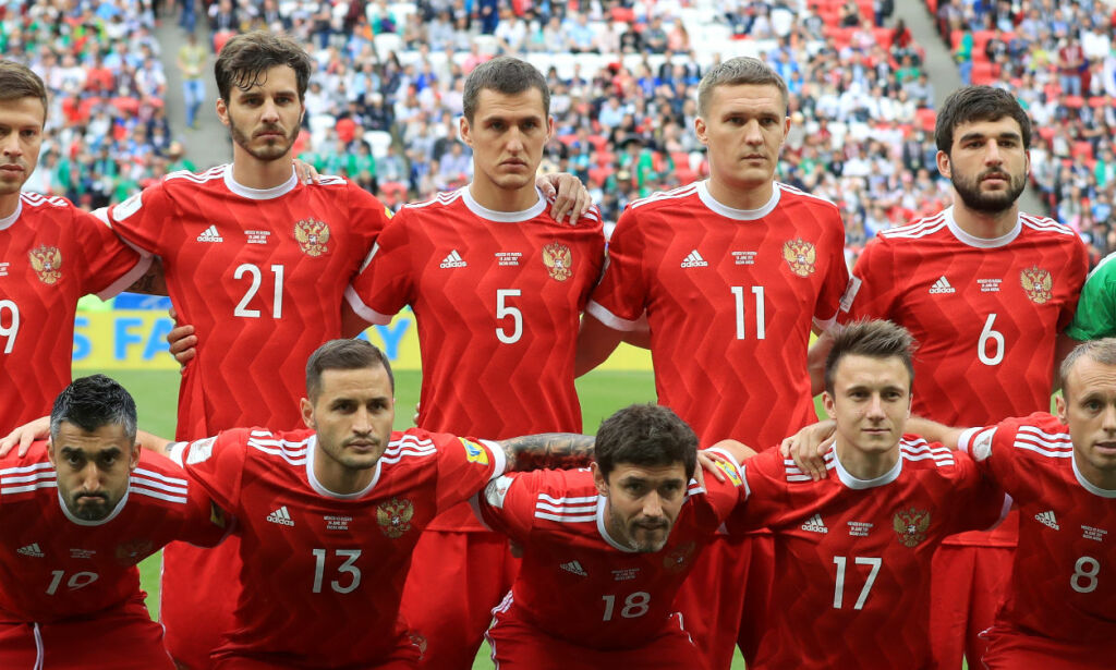 Russland avfeier dopingmistankene mot landets fotballandslag