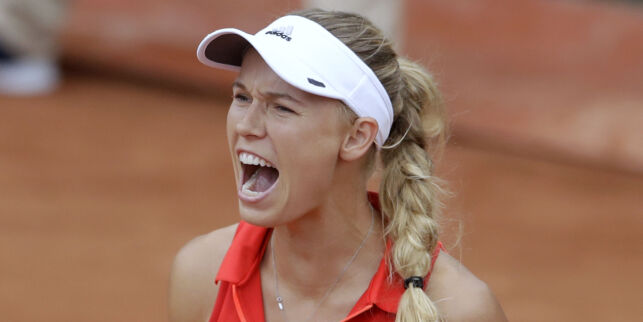 Naken Wozniacki blåser i kritikken