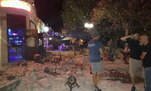 Nordmann hardt skadd i jordskjelvet på Kos. Svensk turist blant de døde