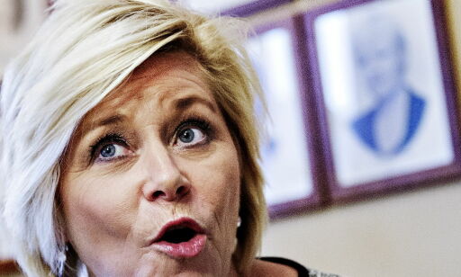 Siv Jensen støtter Listhaugs angrep på Knut Arild Hareide