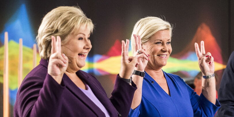 Prognose etter over en million stemmer: - Går mot fortsatt blå-blå regjering