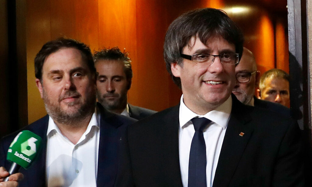 Puigdemont: - Jeg påtar meg mandatet fra folket for at Catalonia skal bli en uavhengig stat