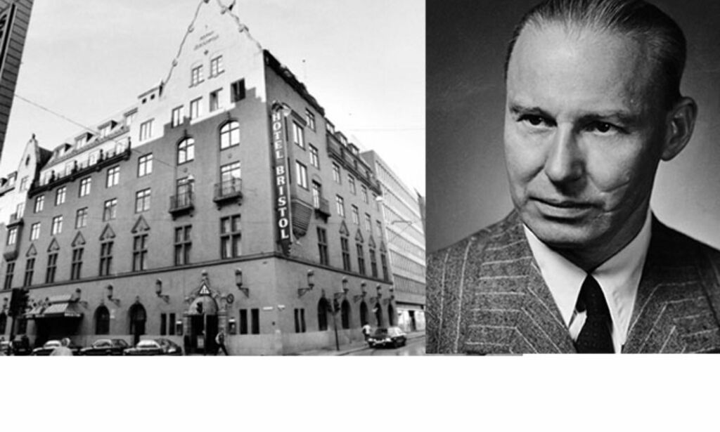 For 78 år siden sjekket han inn på Hotel Bristol og skrev den spektakulære Oslorapporten