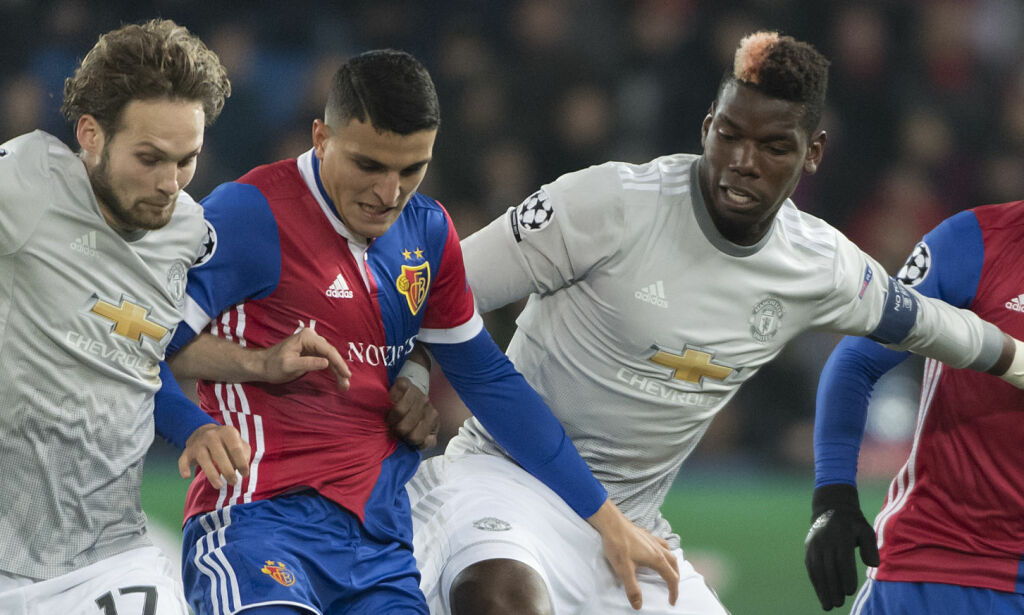 «Moi» og Basel påførte United årets første Champions League-tap