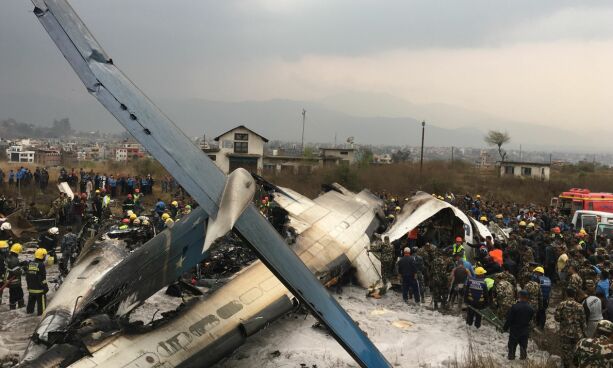 APTOPIX Nepal Plane Accident