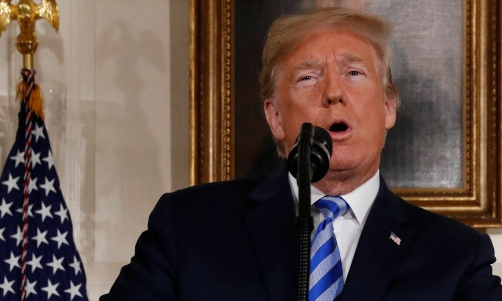 Her trekker Trump USA fra Iran-avtalen