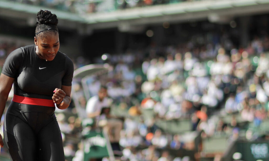 Serena Williams vant sin første Grand Slam-kamp som mor