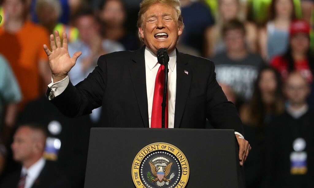 Trump gjentok uttalelse: Stoltenberg er min største fan