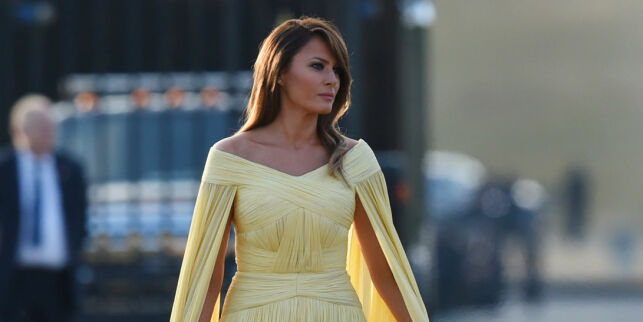 Mens Melania ser fram til kongelig behandling