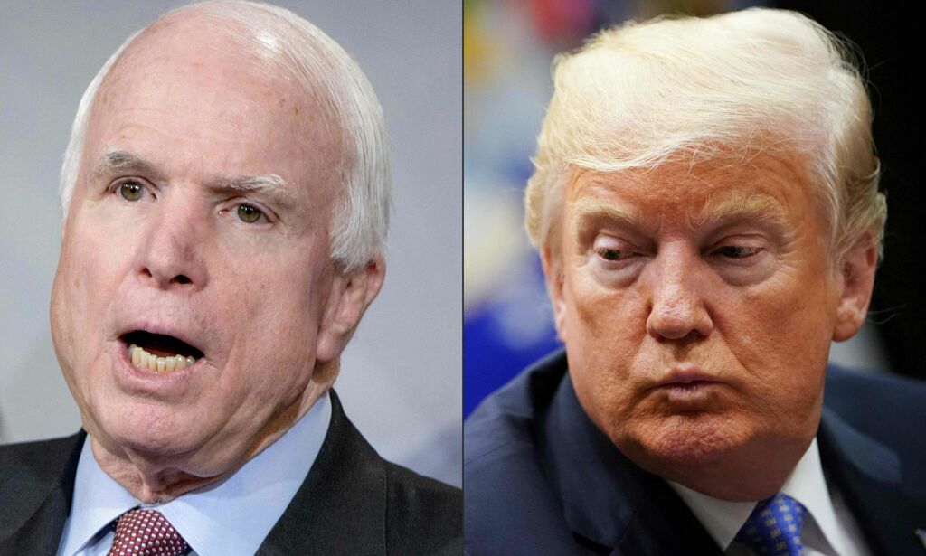 - Stoppet minneord om John McCain