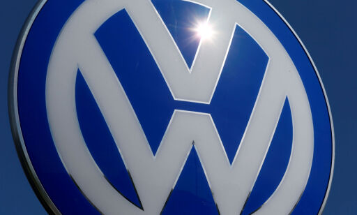 FILE PHOTO: A Volkswagen logo is pictured at Volkswagen's headquarters in Wolfsburg, Germany, April 22, 2016. REUTERS/Hannibal Hanschke/File Photo