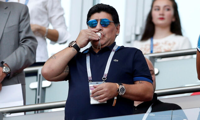 Først dukket Maradona opp i Hviterussland. Nå har han fått jobb i narko-høyborg