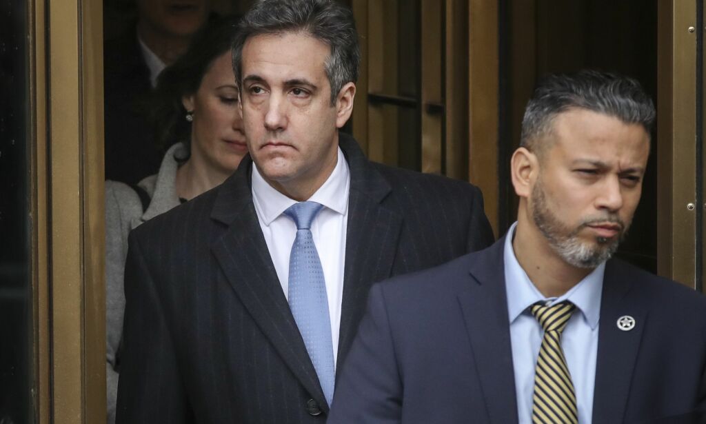 Michael Cohen raste mot Trump i retten
