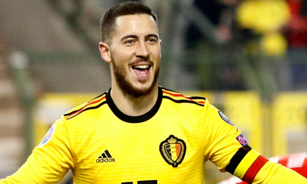 Hazard berget Belgia etter kjempetabbe