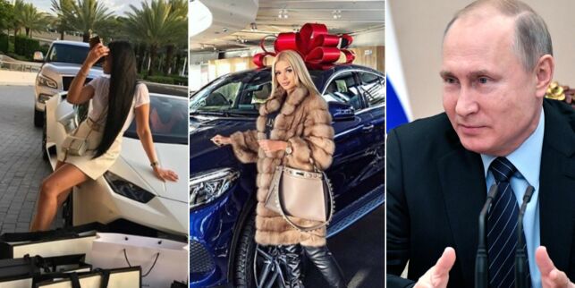 Tisser på cash: De rike russerne på Instagram provoserer Putin